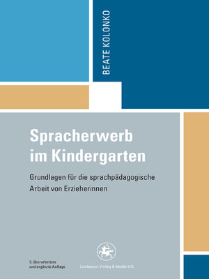 cover image of Spracherwerb im Kindergarten